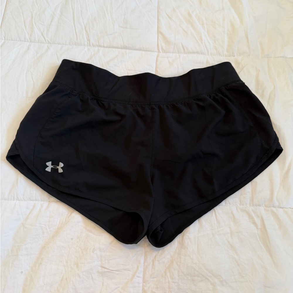 Under Armour Women's Black Running Shorts L